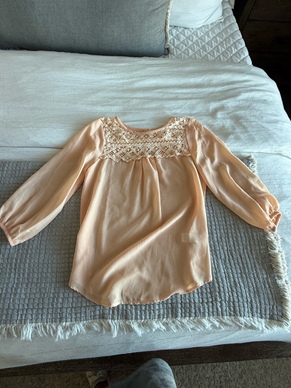 Light Orange Blouse